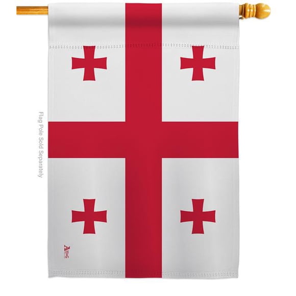 Americana Home & Garden H140511-BO 28 x 40 in. Georgia American State House Flag with Double-Sided Horizontal Decoration Banner Garden Yard Gift