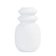 thumbnail image 1 of Jarrón de cerámica minimalista, arreglo floral, jarrones decorativos, jarrones ornamentales blanco escarchado, 1 of 8