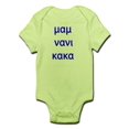 thumbnail image 1 of CafePress - EAT SLEEP POOP IN GREEK Infant Bodysuit - Baby Light Bodysuit, 1 of 1