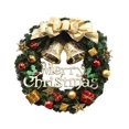 thumbnail image 1 of Matsuzay Guirnalda colgante para puerta de pared de Navidad de 30cm, decoración de flores artificiales, fiesta de festival para el hogar, Kits de decoración para fiestas tipo 3, 1 of 6