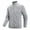 Gray, variant on Iugvhana Men's Running Jackets Full Zip Workout Athletic Jacket Casual Slim Fit Long Sleeve Stand Collar Coat Jacket with Zipper Pockets Purple XXXL