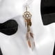 thumbnail image 4 of Pendientes de atrapasueños Jumpingount joyería de plumas Vintage, 4 of 6