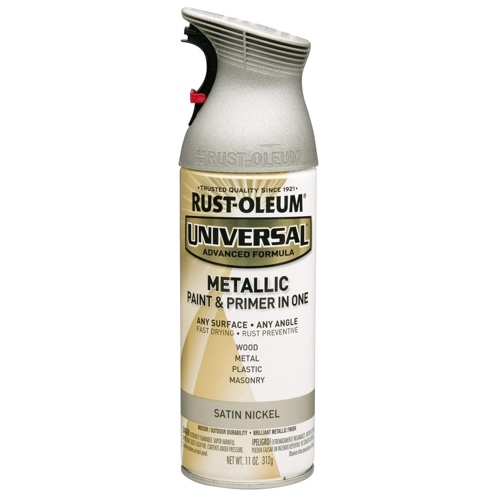 Nickel, RustOleum Universal All Surface Interior/Exterior Satin