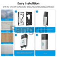 thumbnail image 5 of For nodrill video doorbell mount for ring video doorbell2020 releasedoorbell mounting holder accesso, 5 of 5