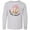 AC-Heather Grey, variant on Inktastic Baseball Princess- Tiara Long Sleeve Youth T-Shirt