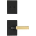 thumbnail image 6 of Kwikset 971Malrct Mirada Lever Keyed Entry Handleset Interior Pack - Brass, 6 of 7