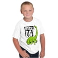thumbnail image 5 of Funny Whats Up Cool Dinosaur Pun Crewneck T Shirts Boy Girl Teen Brisco Brands L, 5 of 6