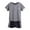 A05-Grey, variant on Caqnni Boy Clothes Baby Boy Outfits 12-18 Months Baby Boy Clothes Short Sleeve T-Shirt Tee Tops Joggers Casual Elastic Shorts 2Pcs For 18-24 Months 2t 3t 4t 5t 6t Pajamas & Dailywear Set