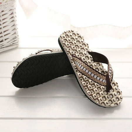 XDDST Sandals Men Dressy Men Flip Flops Shoes Sandals Male Slipper Indoor & Outdoor Flip-Flops