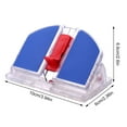 thumbnail image 2 of Xuewenshw Mat Cutter Mat Board Cutter Arts And Crafts Paper Cutter Vertical And Inclined Paper Cutter For Art Picture Framing Foam Board Card Board Stationery Organizer Portable, 2 of 8