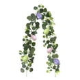 thumbnail image 1 of Guirnalda de Pascua de primavera, flores artificiales, guirnalda de vegetación para interior para decoración del hogar 180 centímetros, 1 of 7