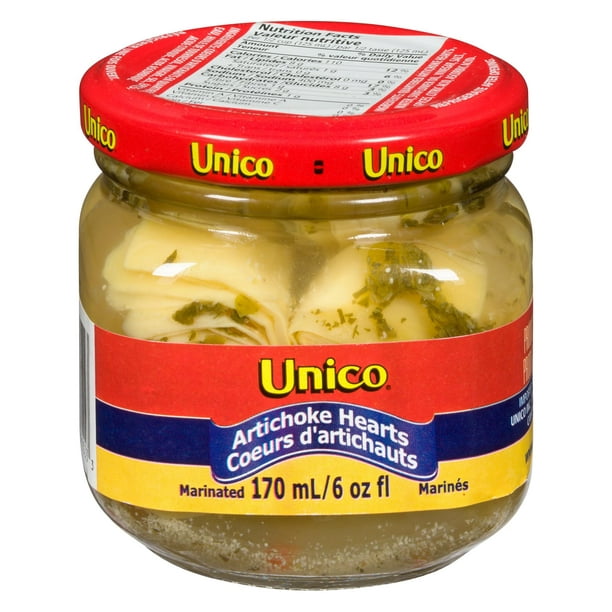 Coeurs d'artichauts d'Unico 170 ml