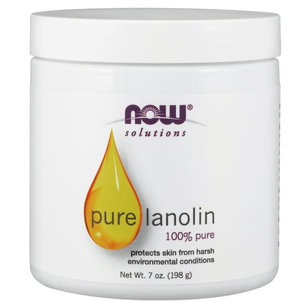 NOW Foods Pure Lanolin 7 fl oz Cream (Best Solution For Dry Skin)