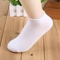 thumbnail image 7 of Naierhg Lady 1 Pair Candy Color Ankle Socks Short Low Cut Crew Casual Sport Boat Socks, 7 of 7