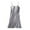 Grey, variant on Women's Casual Loose Chest Pad Mid Length Summer Suspender Pajamas Bottoming Dress Night Gown Shirt Ladies Here Comes Treble Night Shirt Sleep T Shirts Women Pack Pajamas Grandmother