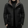 thumbnail image 4 of Chaqueta corta de plumón 2024, abrigos de invierno con capucha para hombre, ropa de diseñador para hombre, plumón de pato, chaqueta acolchada para hombre, abrigos para hombre, 4 of 4