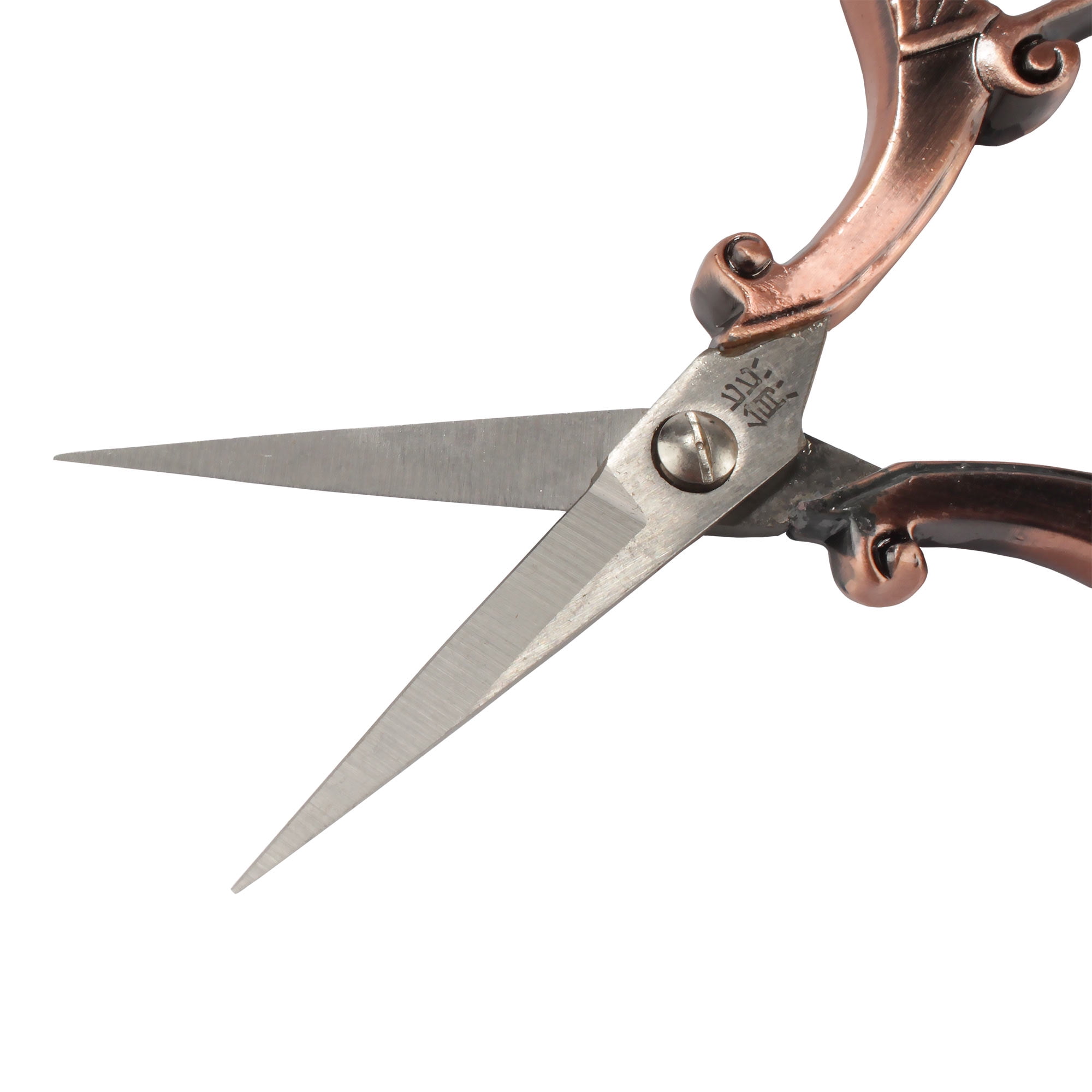 JubileeYarn Chinese Wing & Cloud Embroidery Craft Scissors - Copper - 10 Pairs