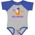 thumbnail image 3 of Inktastic My 1st Halloween with Unicorn Witch Girls Baby Bodysuit, 3 of 5