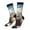 3 Black, variant on Sunset Airplane Travel View Crew Socks for Men & Women, Breathable Casual Athletic Ankle Socks