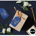 thumbnail image 4 of Inkdotpot Gold Foil Paper Hang Tags ThankYou Bridal Shower-Baby Shower-Retirement-Wedding-Birthday Favor Tags 50 Pack, 4 of 6