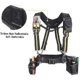 thumbnail image 4 of Tool Belt Suspenders Padded Heavy Duty Adjustable Strap With Pocket Clips For, 4 of 4