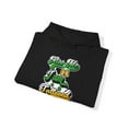thumbnail image 4 of St Patrick's Day Unisex Hoodie, Kiss Me I'm Tattooed, 4 of 8