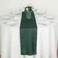 thumbnail image 4 of BalsaCircle 5 Pieces Hunter Green 12" x 108" Polyester Table Top Runners Wedding Party Linens, 4 of 8