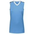 thumbnail image 2 of Augusta Sportswear Womens Rover Jersey S Columbia Blue/White, 2 of 5