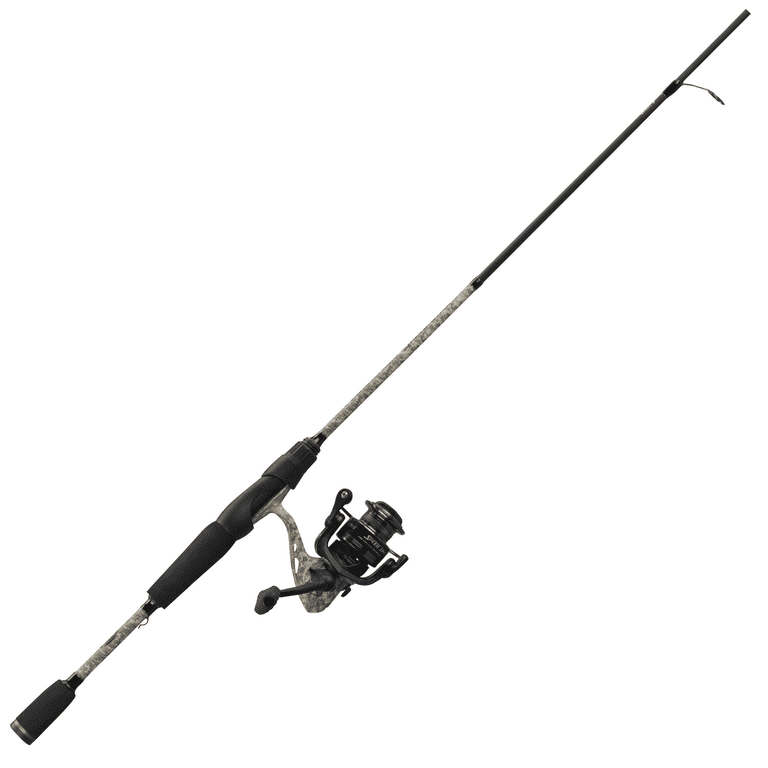 Lew's American Hero Camo 400 6.2:1 7'-2pc Med Spinning Combo IM7
