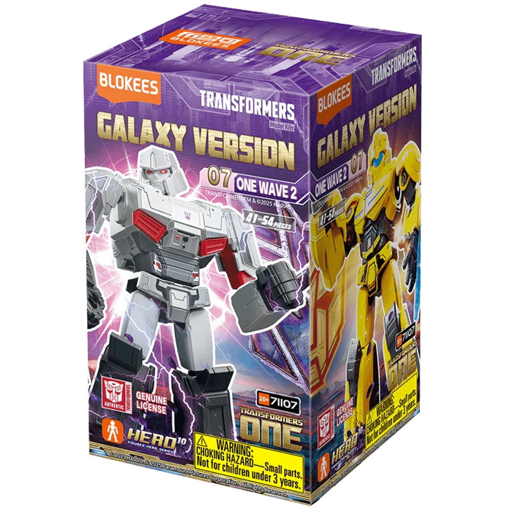 Galaxy Version Vol. 7 Box of 9 Blind Box Model Kits | Transformers Parallel Universe | Blokees