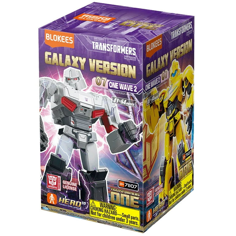 Blokees Transformers 07 One Wave 2 Sealed Case of 9 - Galaxy