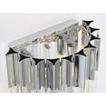 thumbnail image 3 of Bethel International Wall Sconce Chrome Stainless Steel & Crystal, 3 of 5