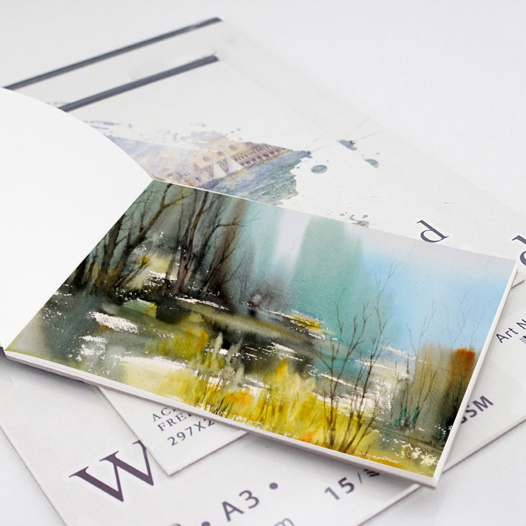 Paint Paper Notebook Buy 15 Sheets A3/A4/A5 Watercolor Paper Sketch Book Notepad for ...
