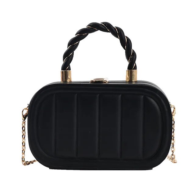 LinYooLi Women Shoulder Handbag New Chain Crossbody Bags Fashion Vertical Handle Quilted Thread Messenger Bag Bolso Muje High Quality