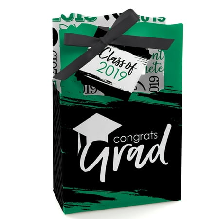 Green Grad - Best is Yet to Come - 2019 Graduation Party Favor Boxes - Set of