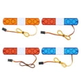 thumbnail image 4 of Policía LED LED DE COCHE RC REMPLAZO DE LA LAMPARA DE AUTOMÓVIL PARA EL AUTOMÓVIL DE DERIVA WPL D12 AUTRO COMER, 4 of 6