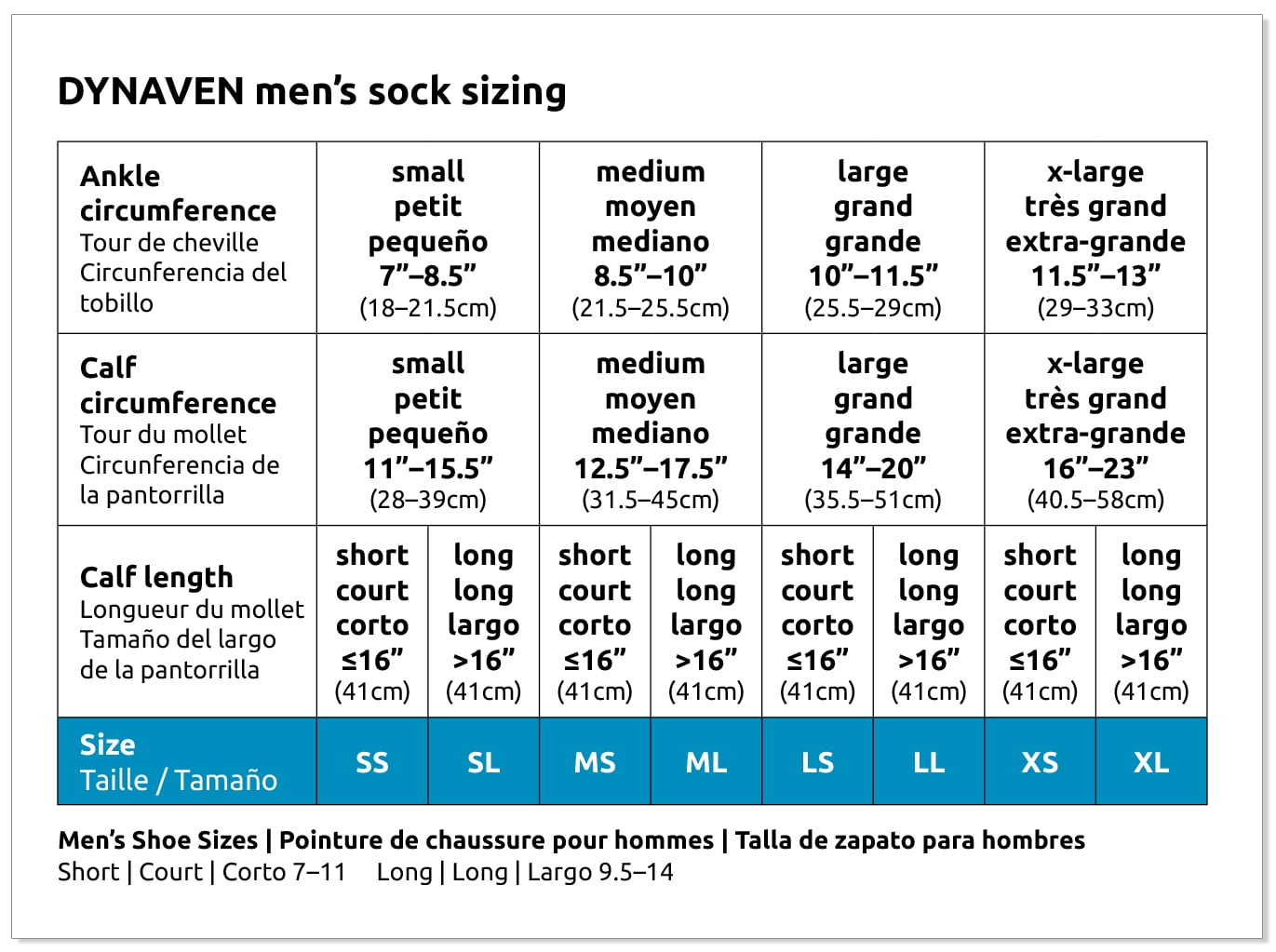 SIGVARIS Men’s DYNAVEN Closed Toe Calf-High Socks 20-30mmHg