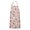 Princess and Girl, variant on Princess and Fairy White Pattern Apron for Women with Pockets, Cotton Linen Waterproof Adjustable Apron for Kitchen Cooking Gardening BBQ Salon 33"x27"