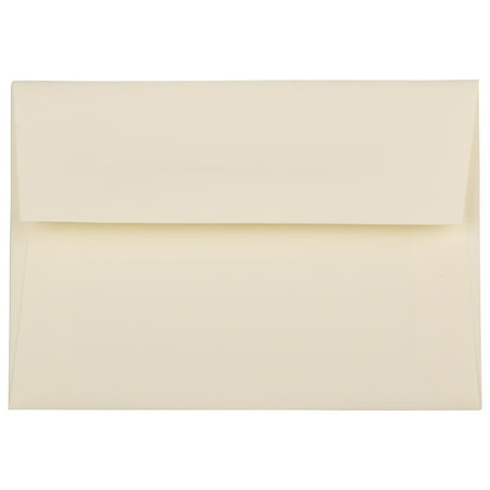 UPC: 0609722983624 | JAM Paper & Envelope 4Bar A1 Envelopes  3 5/8 x 5 1/8  Ivory Laid  25/Pack