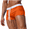 Orange, variant on YABCSAZ Men's Swim Shorts Briefs Professional Training Rash Guard Sports Tights Swimming Jammer Elastic Exercise Sports Trunk with Drawstring,Bathing Suits Mens Underwear for Beach Travel