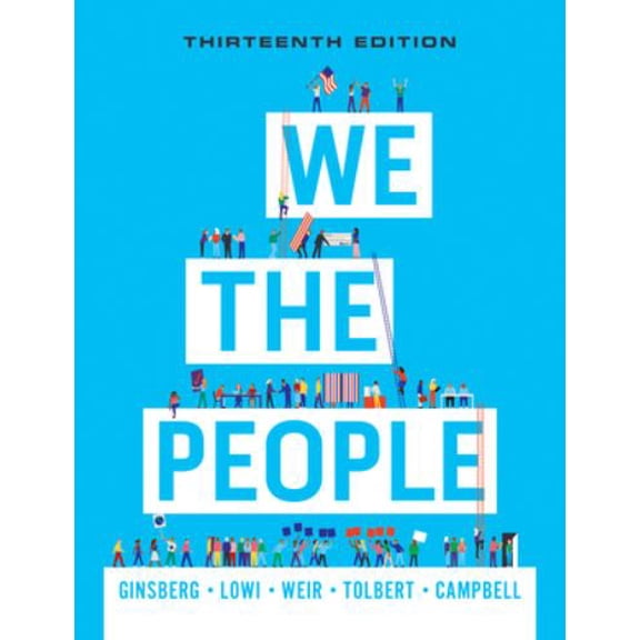 Pre-Owned We the People, 9780393538816, 0393538818, Paperback, Thirteenth edition