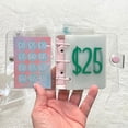 thumbnail image 3 of Carpeta de Ahorro L 1000 Savings Challenge, Libro de Presupuestos Reutilizable con Sobres de Efectivo, Carpeta de Dinero para Ahorro Rosa, 3 of 5