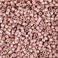 thumbnail image 2 of Miyuki Delica Seed Beads – Size 11/0 (1.6 mm), DB1156, Galvanized Satin Finish Pink Blush, 7.2 g, Approx. 1440 Beads, 2 of 7