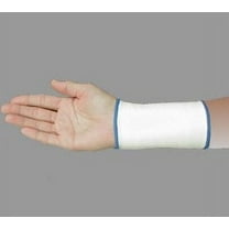 Alpha Medical Compression Wrist Sleeve – Soft Elastic Wrist Support Band with NO Thumb Hole for Typing, Weightlifting, Tendonitis, Arthritis, Sprain Pain Relief (Small   Black)