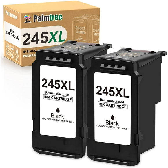 Pmtree Remanufactured Ink-Cartridge Replacement for Canon PG-245 PG-245XL PG 243 244 245XL 245 XL to Use for Canon PIXMA MX492 MX490 MG2420 MG2520 M