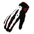 thumbnail image 2 of Biker Skeleton Bone Gloves Racing Cycling Motorcycle Mechanics Goth Full Finger, BMX MX ATV Gloves Full Finger Skeleton Bicycle Cycling Motocross, 2 of 9