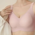 thumbnail image 5 of Haoxianjian Underwear Bras for Women No Seamless Bralettes Comfortable Push Up Bras Plus Size TShirt Bra Lifting Soft Cup Bra for Heavy Brea M-5X, 5 of 8