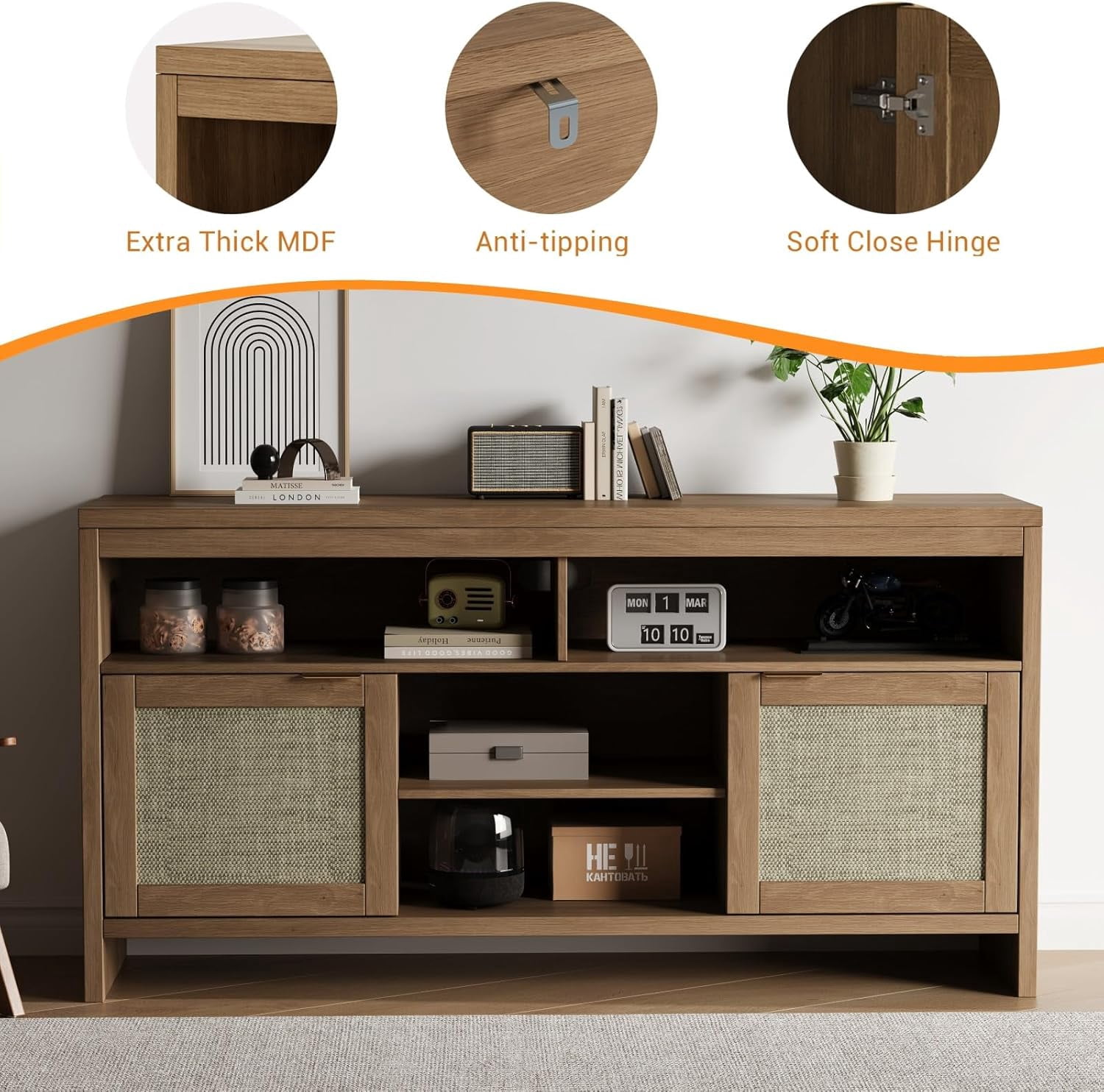 TV Stand for TV up to 65 Inch