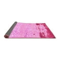 thumbnail image 2 of Ahgly Company Indoor Rectangle Abstract Pink Modern Area Rugs, 2' x 4', 2 of 4