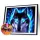 thumbnail image 1 of Cuadros Decorativos Kit de pintura de diamantes 5D, arte de mosaico de diamantes cuadrados completos de animales DIY DQrwqpou Nuevos Originales, 1 of 9